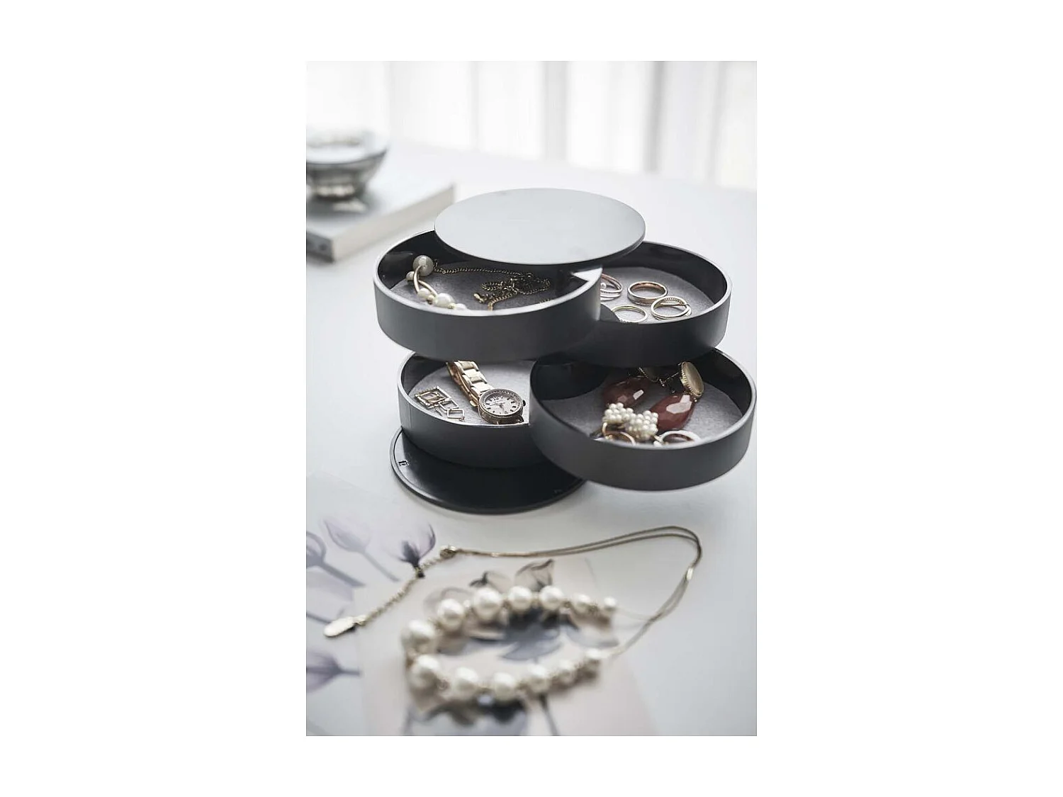 Boite à bijoux 4 étages Tower