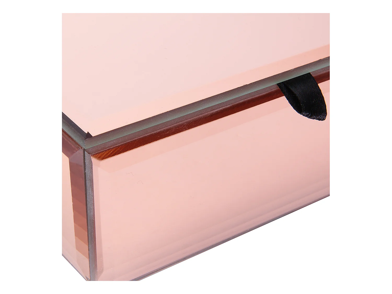 Portagioie ramato con effetto specchio