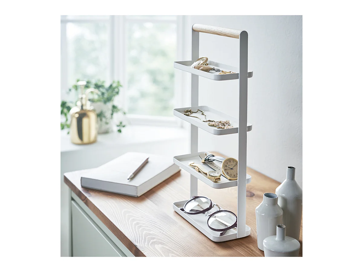 Support à accessoires à 4 niveaux H33 cm - TOSCA