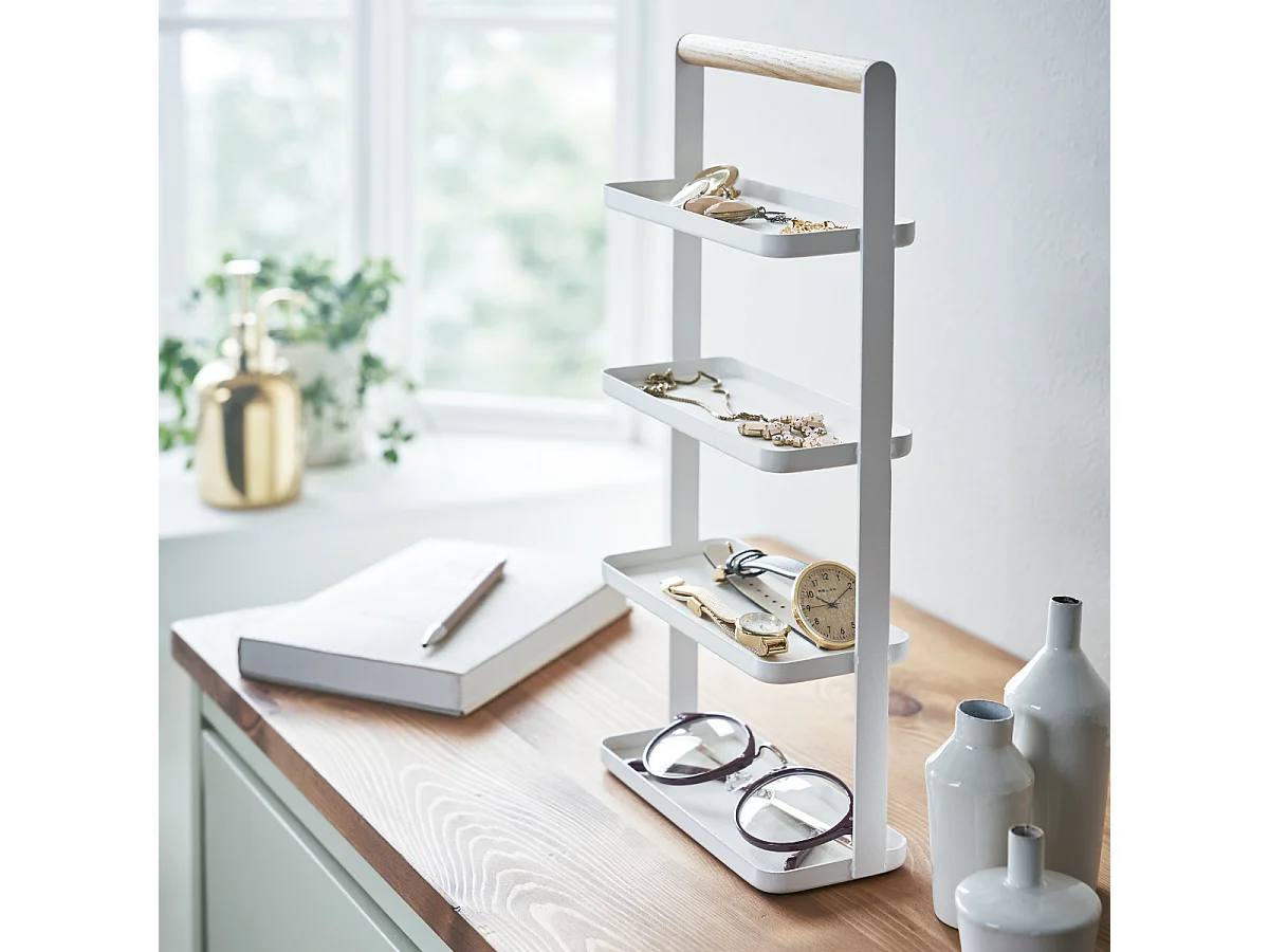 Support à accessoires à 4 niveaux H33 cm - TOSCA