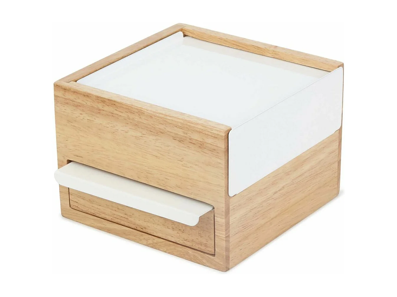 Boîte à bijoux 3 tiroirs Mini stowit Bois clair