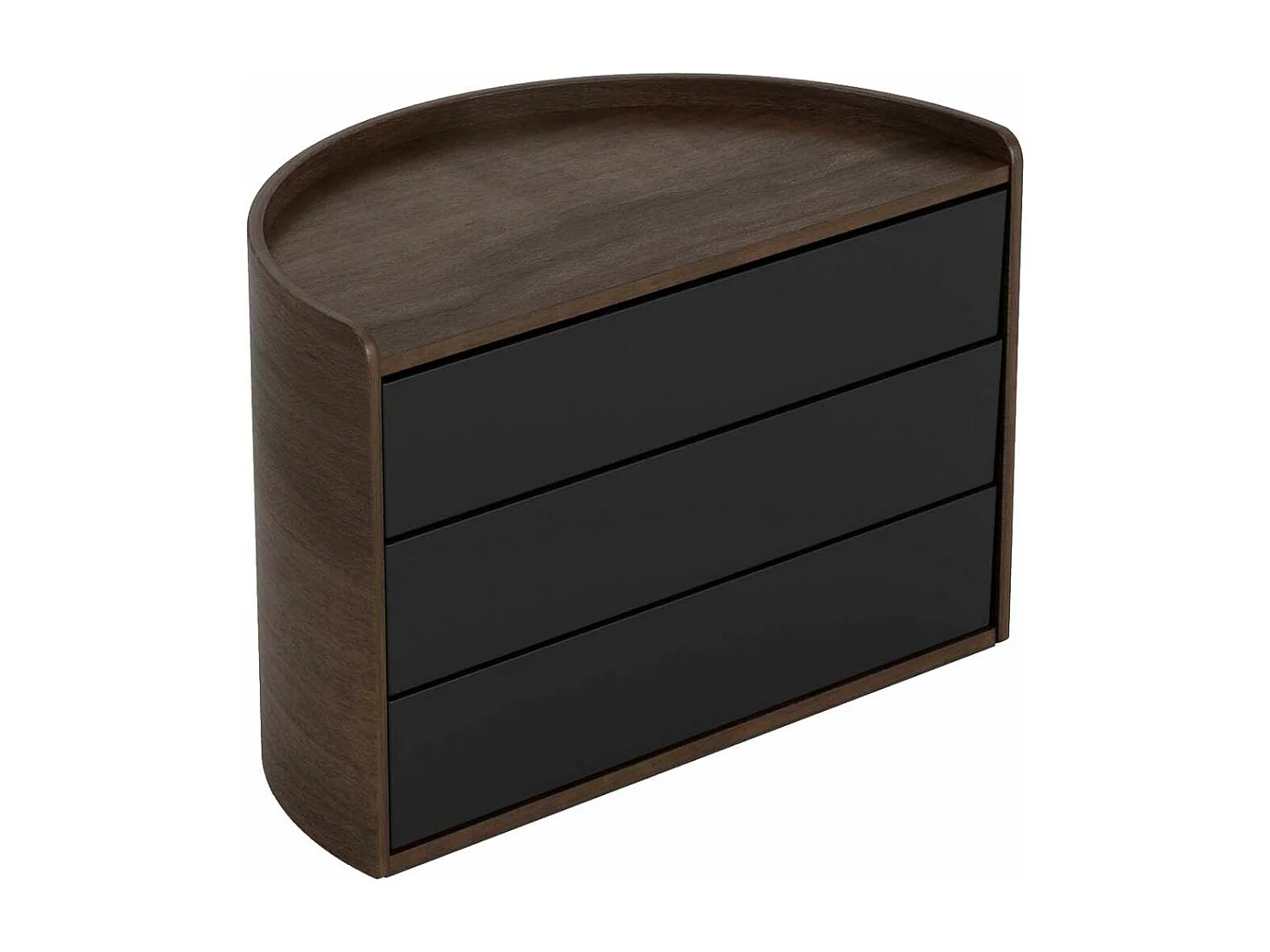 Boite à bijoux en bois ronde Moona