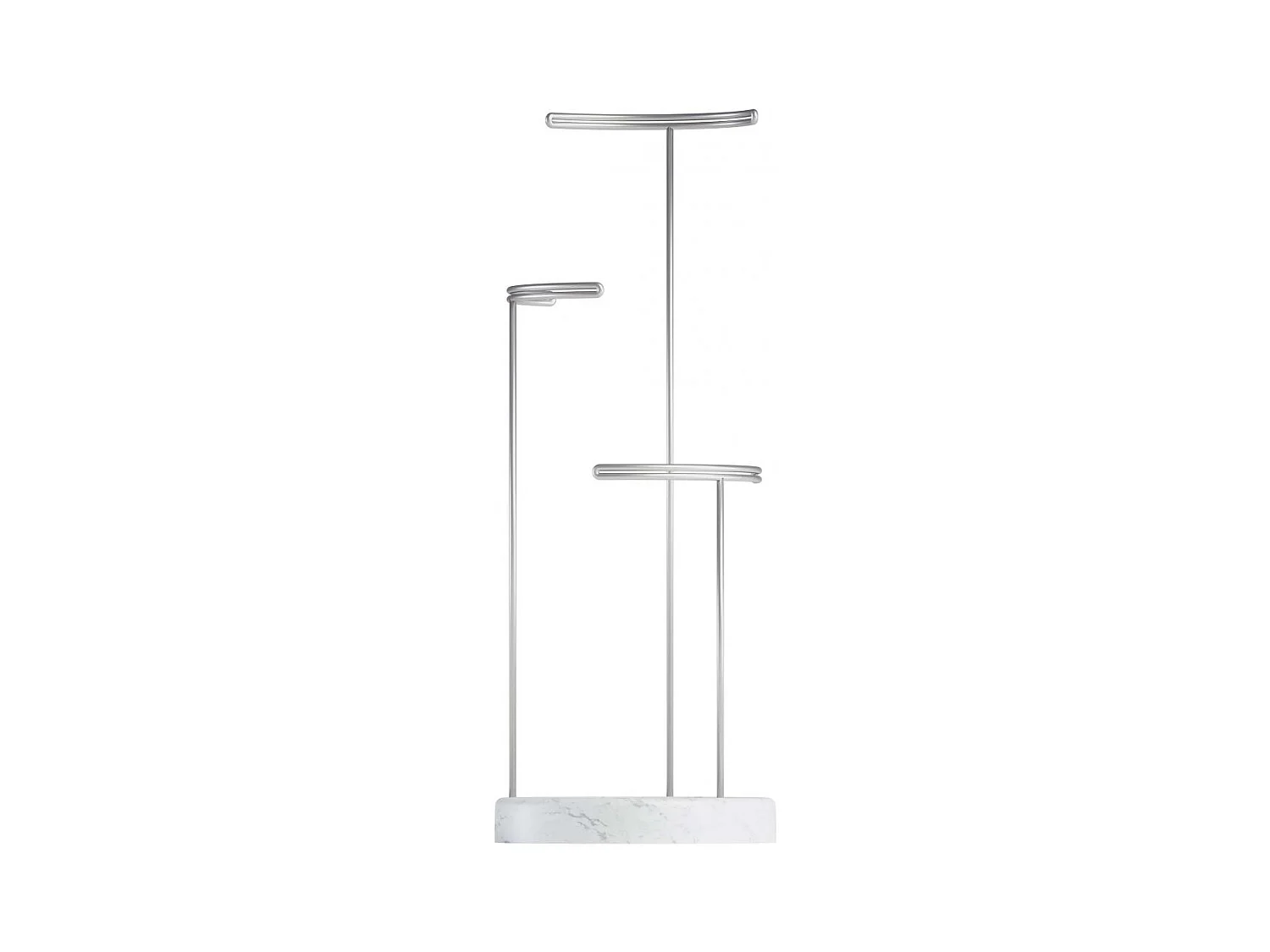 Portagioie in marmo bianco Tesora