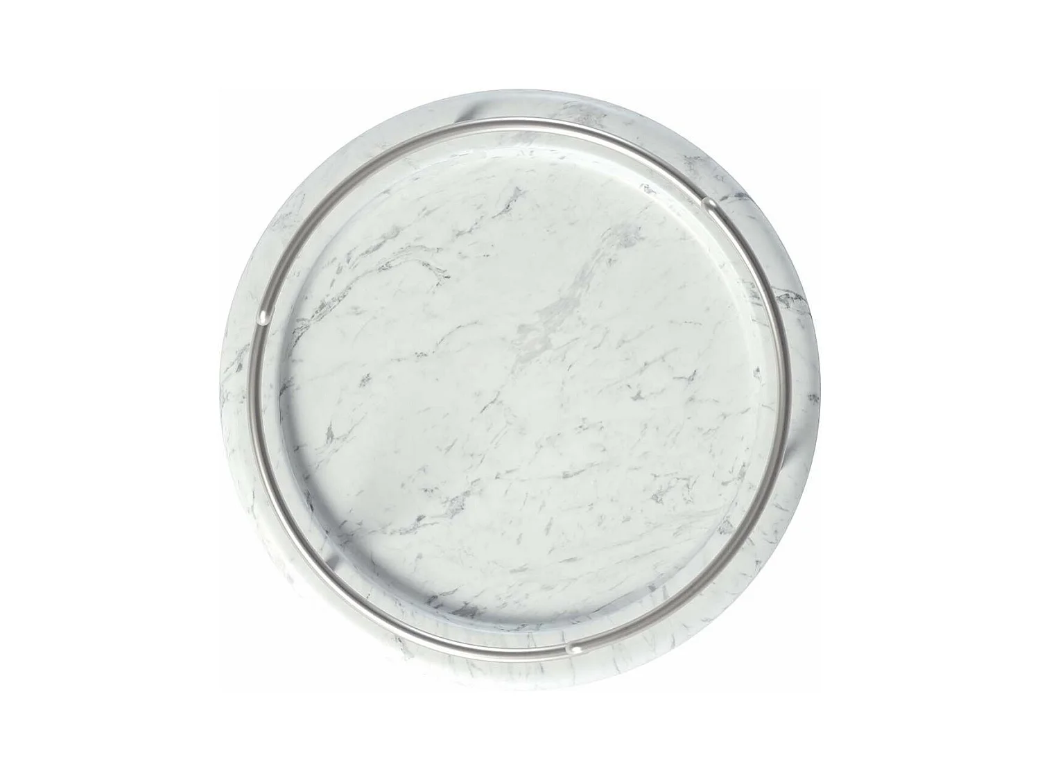 Portagioie in marmo bianco Tesora