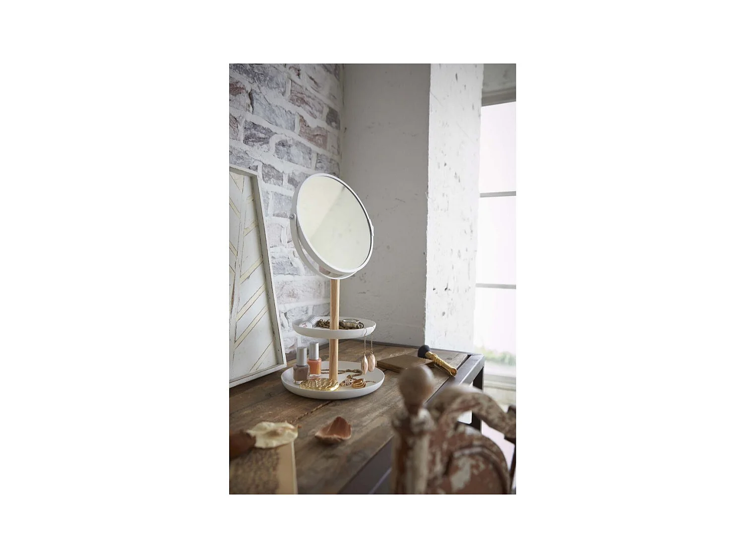 Miroir avec range bijoux intégré Tosca