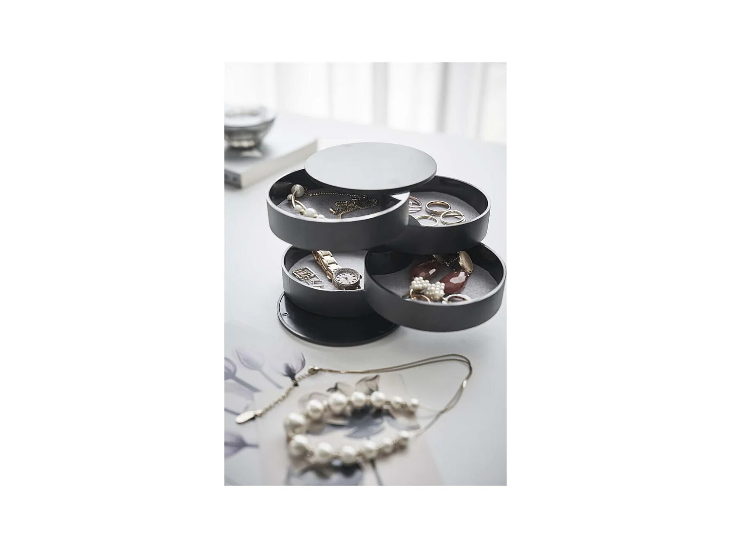 Boite à bijoux 4 étages Tower
