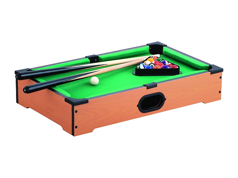 Jeu De Table Billard Marron, Vert