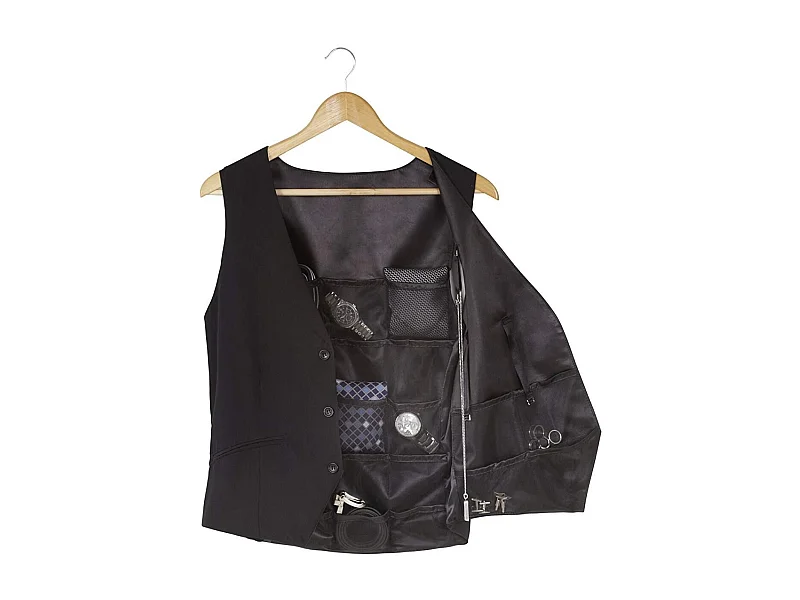 Veste range bijoux de voyage pour homme