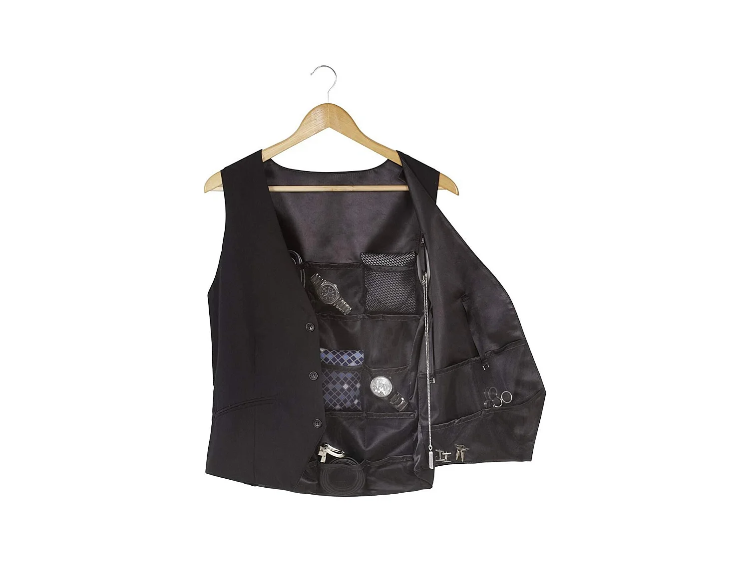 Veste range bijoux de voyage pour homme