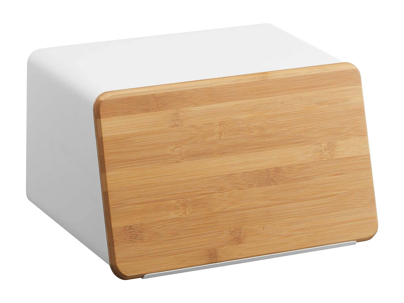 Panera de acero y bambú Pan de torre