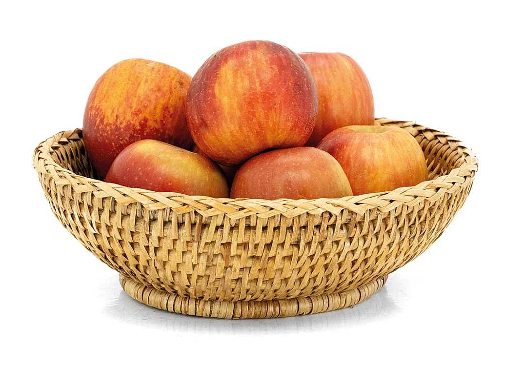 Corbeille ovale à pain en rotin