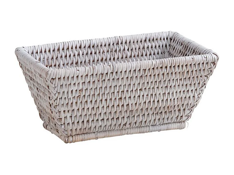Corbeille rectangulaire en rotin Banneton