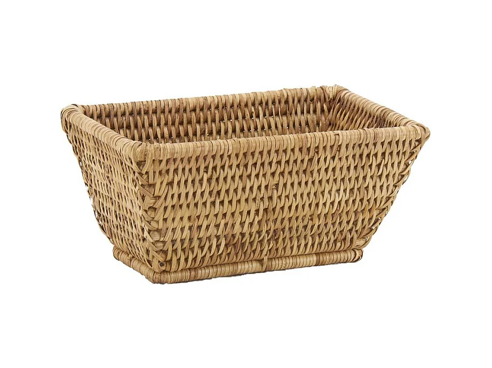 Corbeille rectangulaire en rotin Banneton