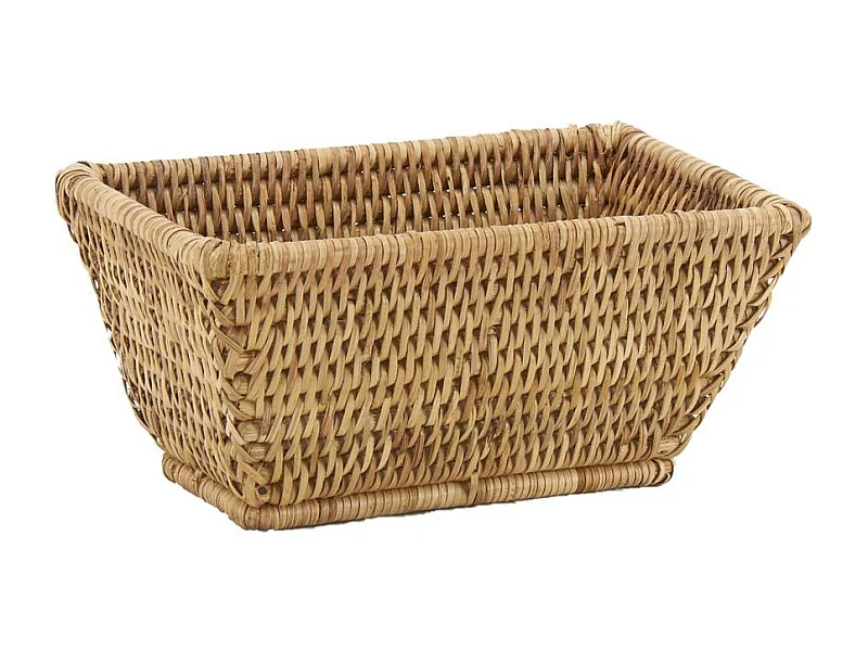 Corbeille rectangulaire en rotin Banneton