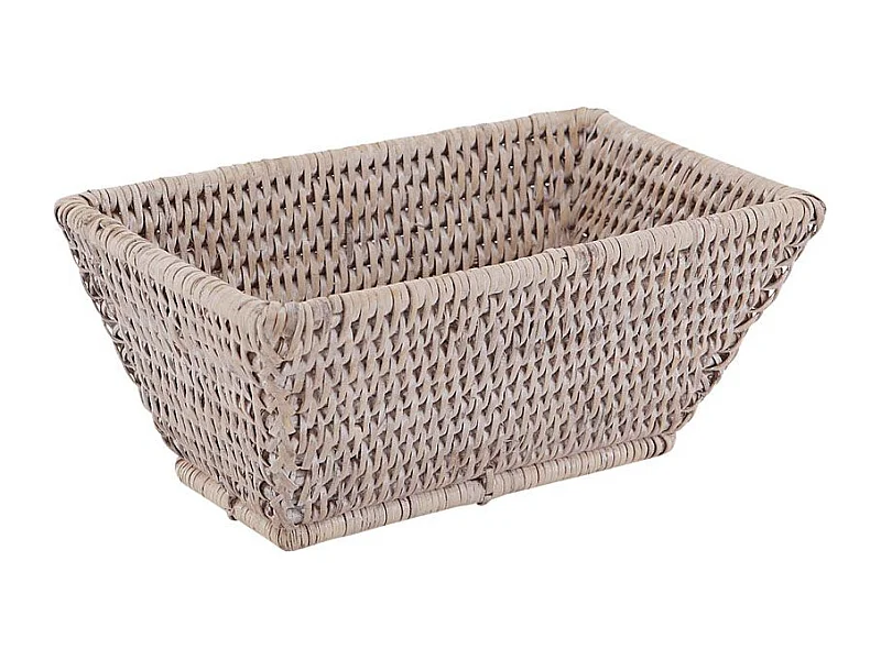Corbeille rectangulaire en rotin Banneton