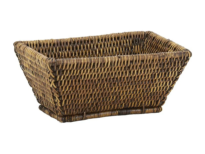 Corbeille rectangulaire en rotin Banneton