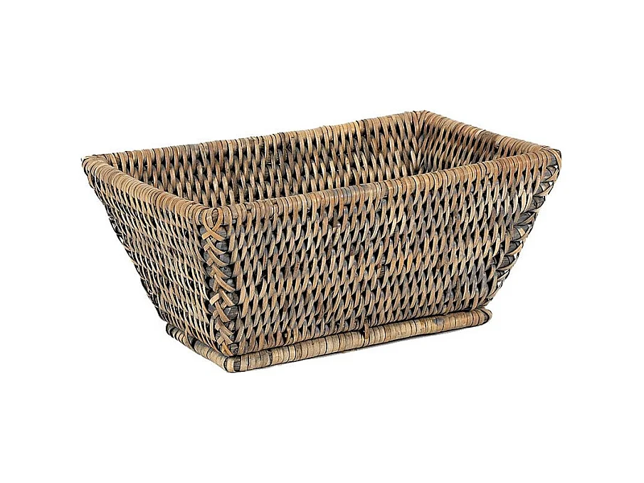 Corbeille rectangulaire en rotin Banneton