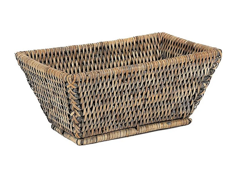 Corbeille rectangulaire en rotin Banneton