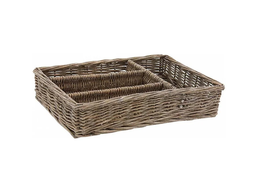 Besteckkorb aus Weide