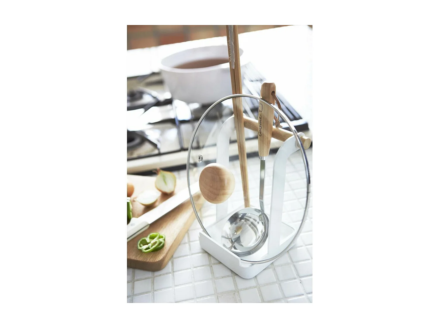 Kochlöffel- und Topfdeckelständer "Tosca"