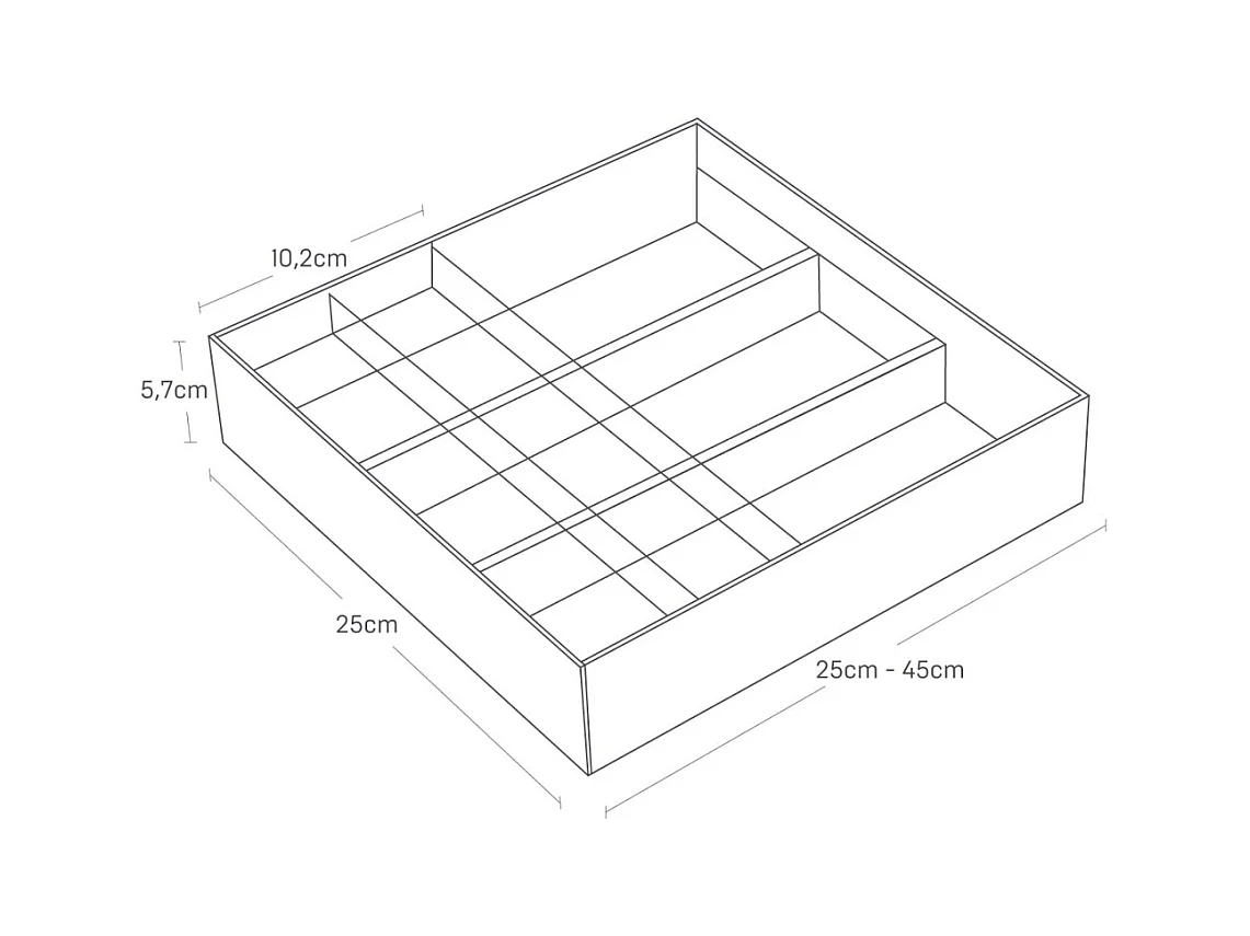 Range couverts extensible Tower