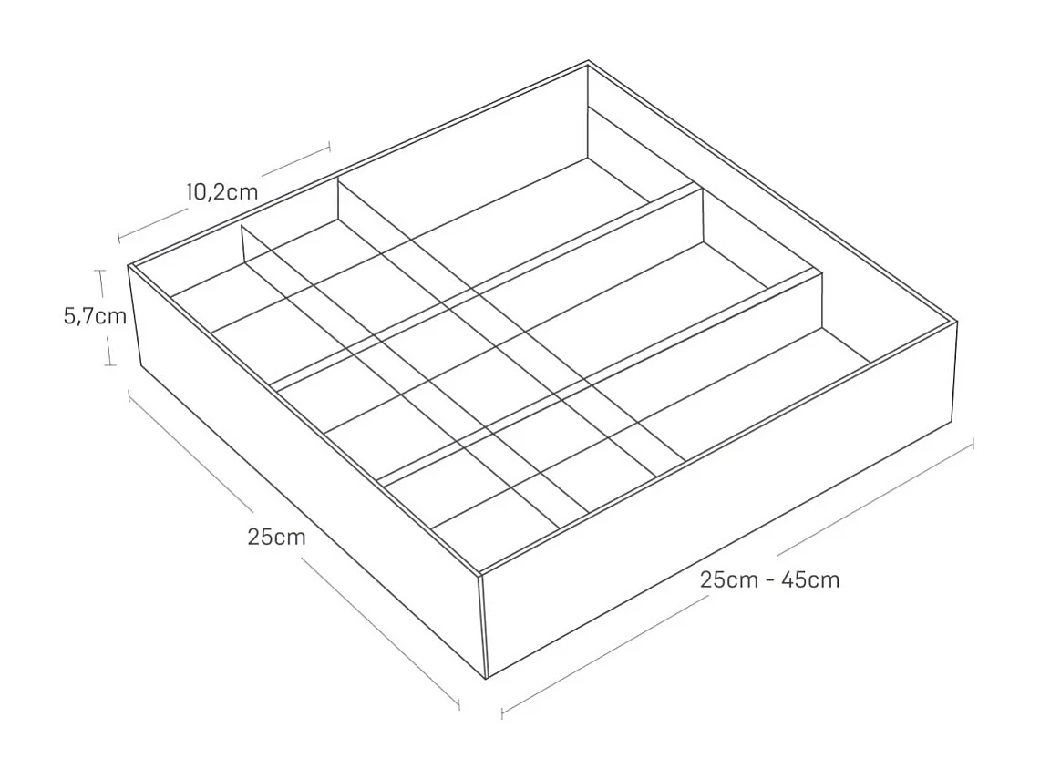 Range couverts extensible Tower