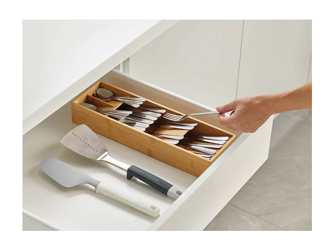 Kompakter Besteckkasten "DrawerStore Bamboo"