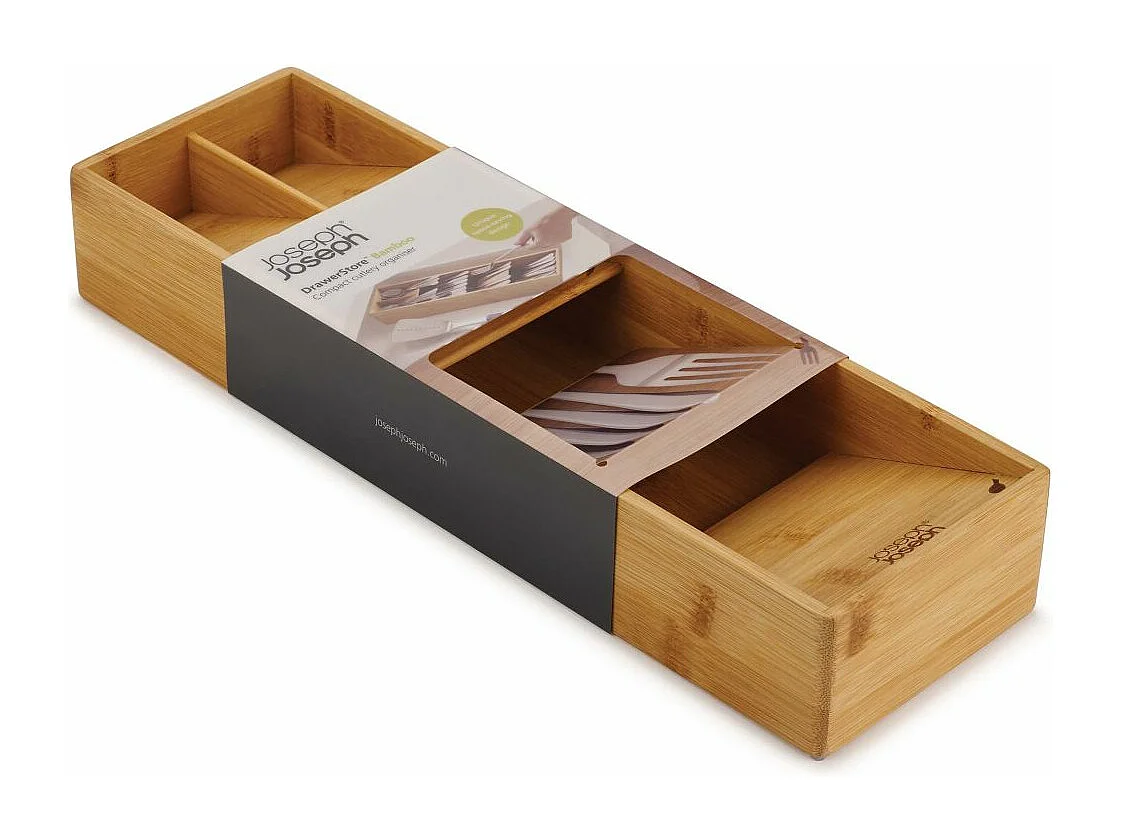 CassettoStore Portaposate compatto in bambù