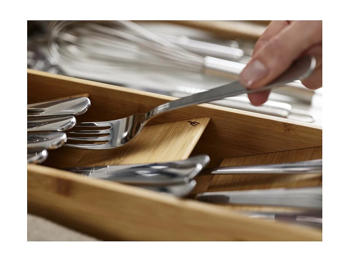 CassettoStore Portaposate compatto in bambù