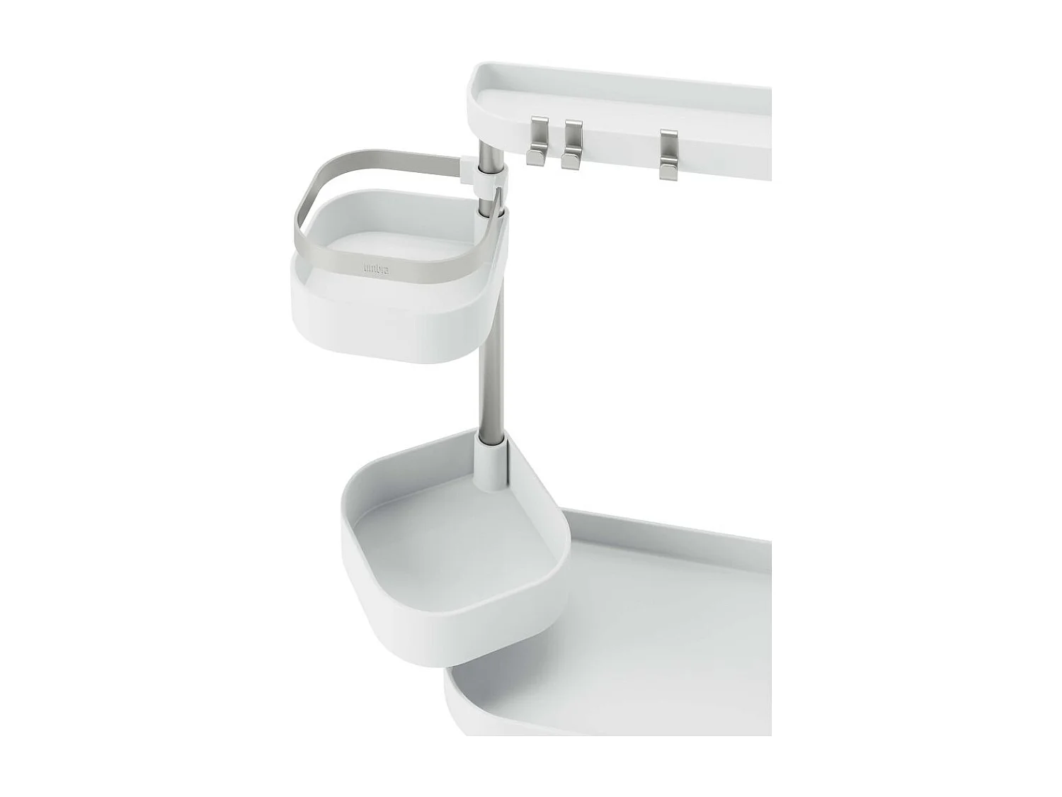 Küchenablage mit höhenverstellbaren Fächern "Holster"