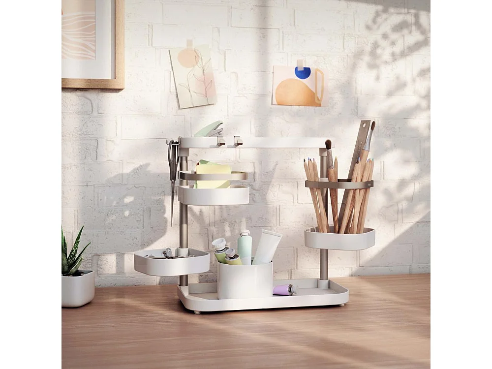 Küchenablage mit höhenverstellbaren Fächern "Holster"