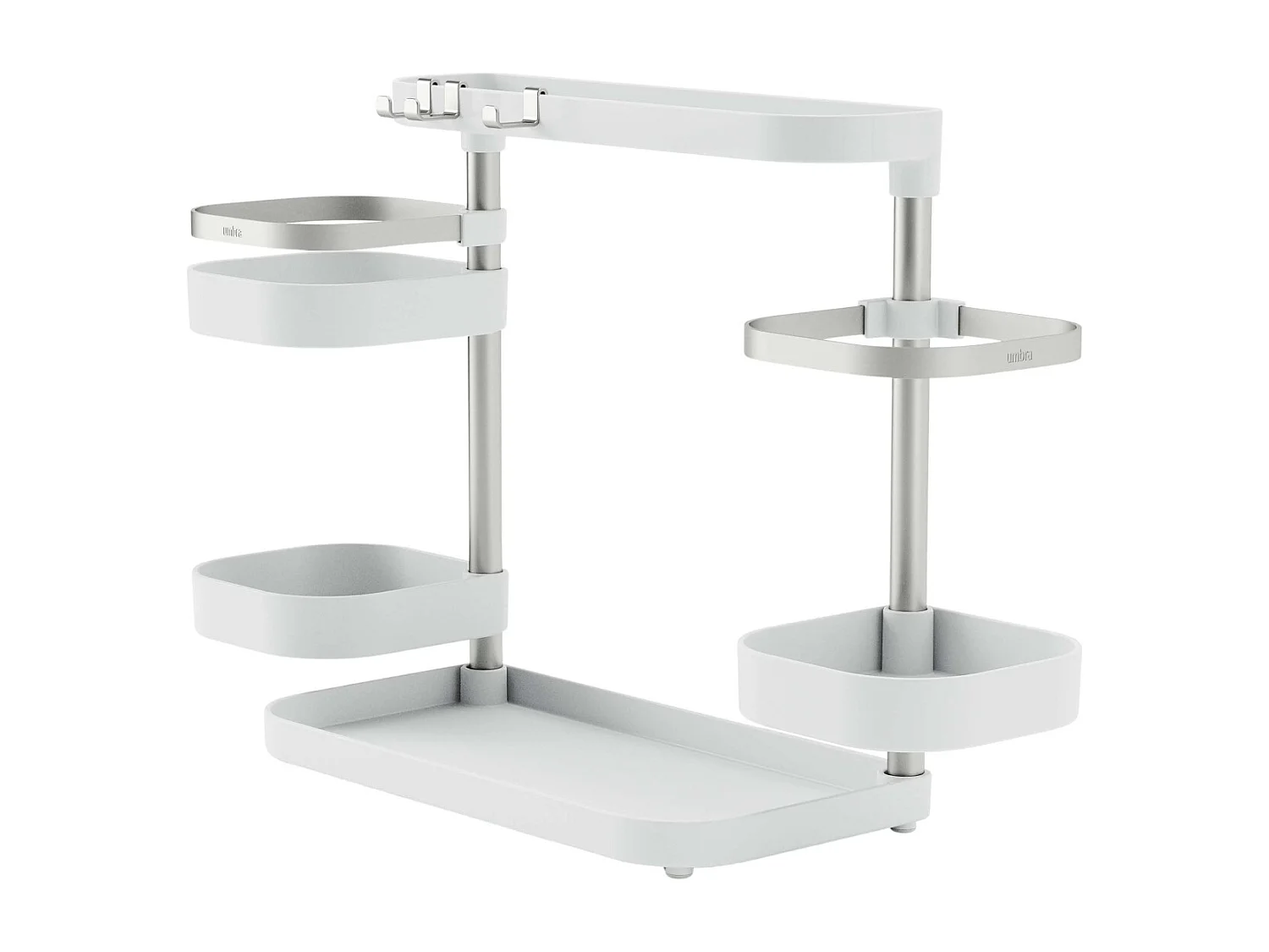 Küchenablage mit höhenverstellbaren Fächern "Holster"