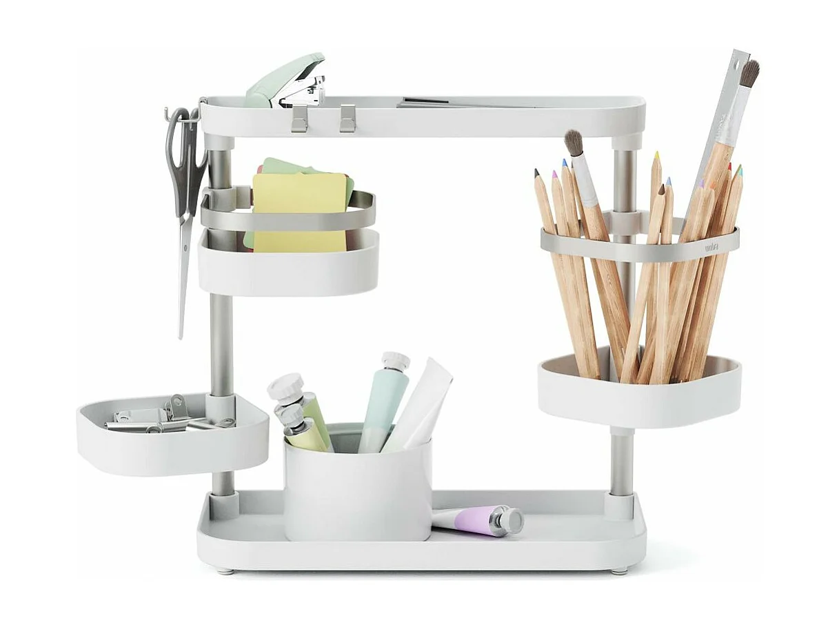 Küchenablage mit höhenverstellbaren Fächern "Holster"