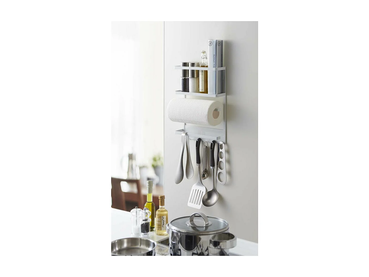 Soporte magnético para utensilios de cocina Torre