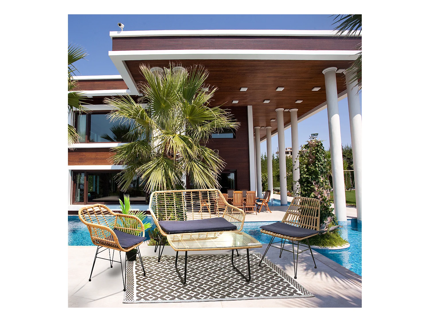 Table Basse Surabaya Natur Marron