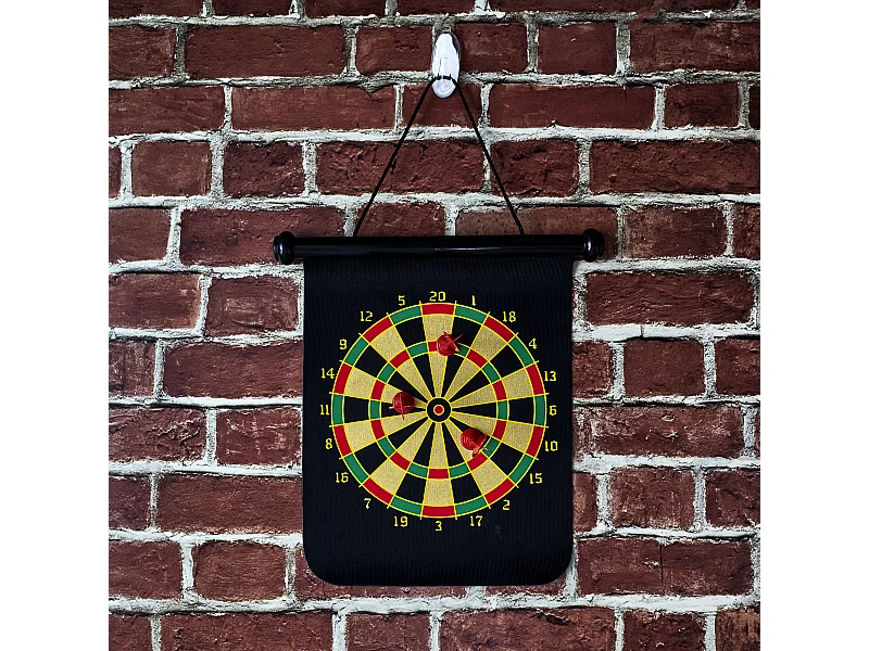 Jeu De Flechettes Magnetiques Noir