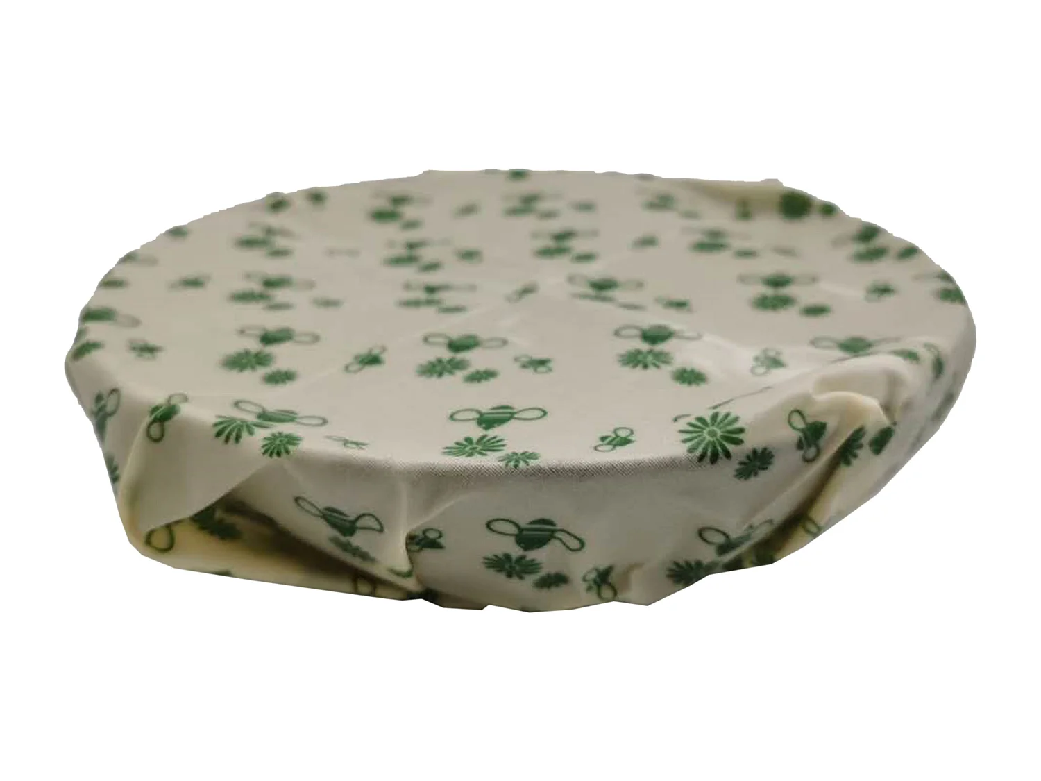 Emballage Alimentaire Cire Abeille X3 Vert, Beige