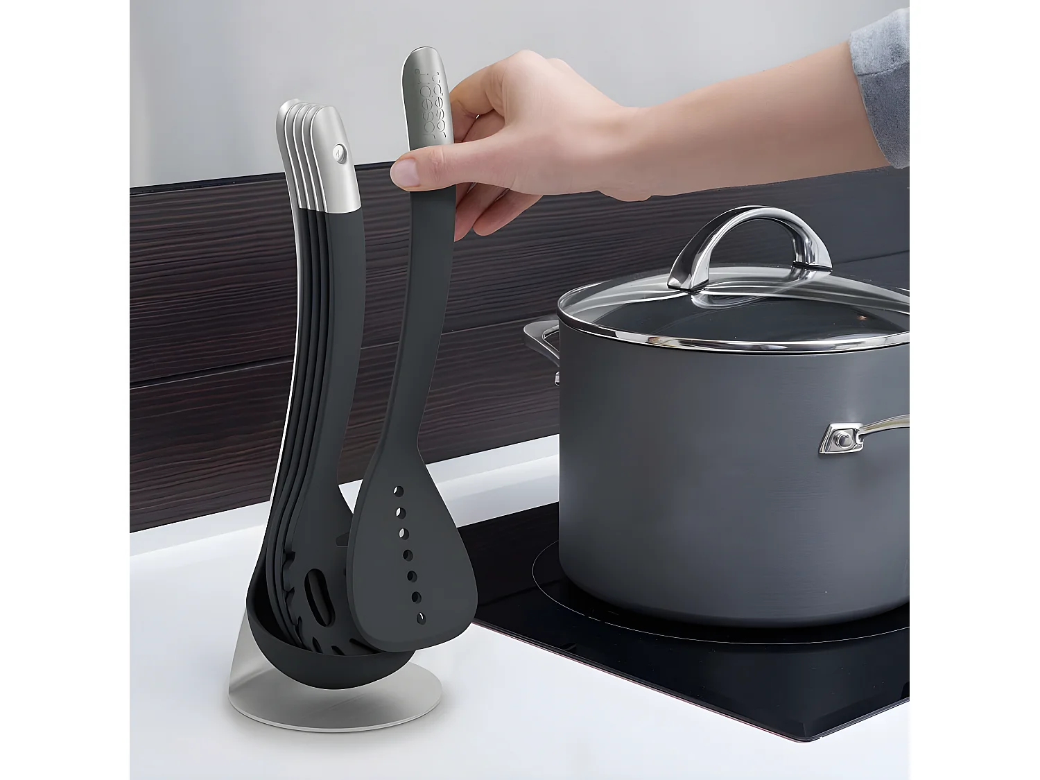 Magnet-Küchenartikel aus Edelstahl "Nest 100"