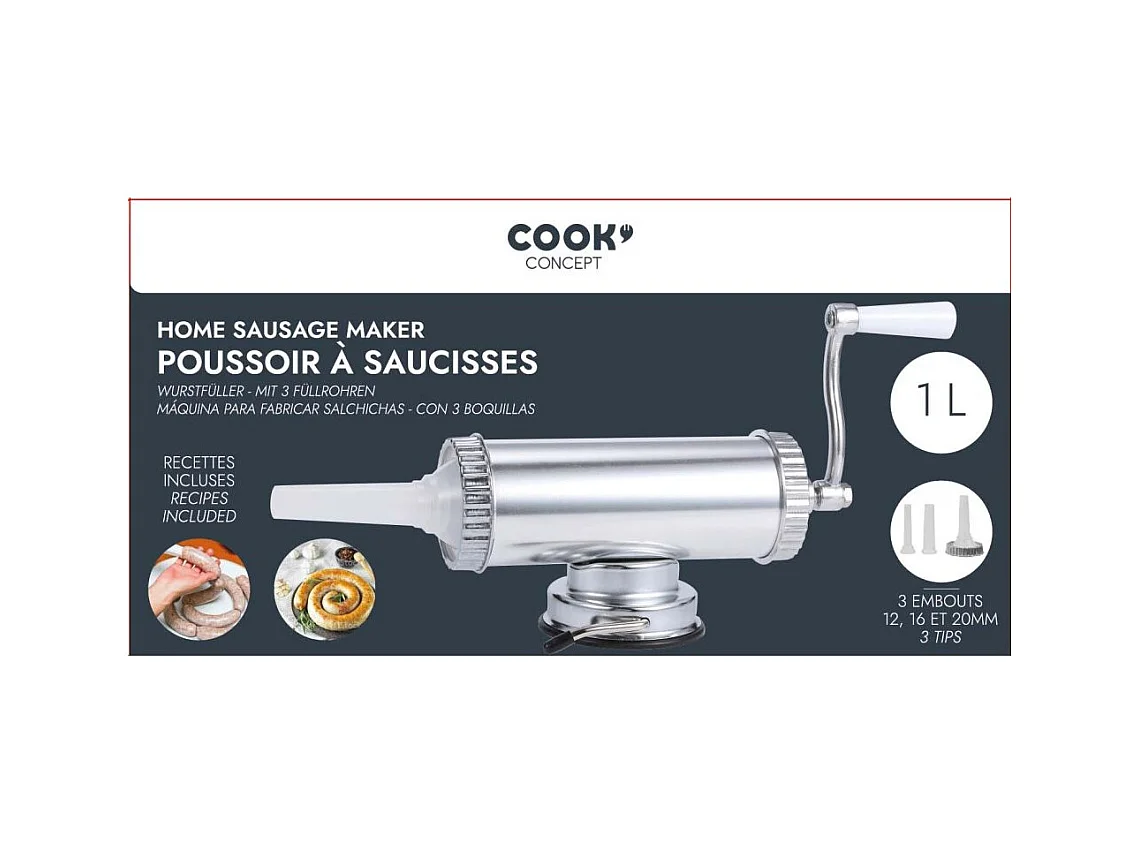 Fabrique A Saucisse Maison Avec 3 Embouts