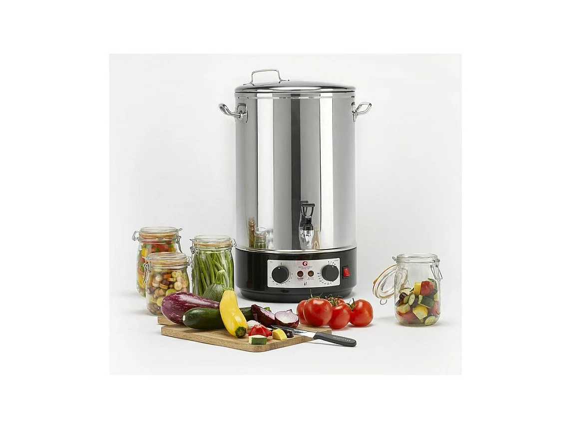 Stérilisateur électrique en inox 10 bocaux