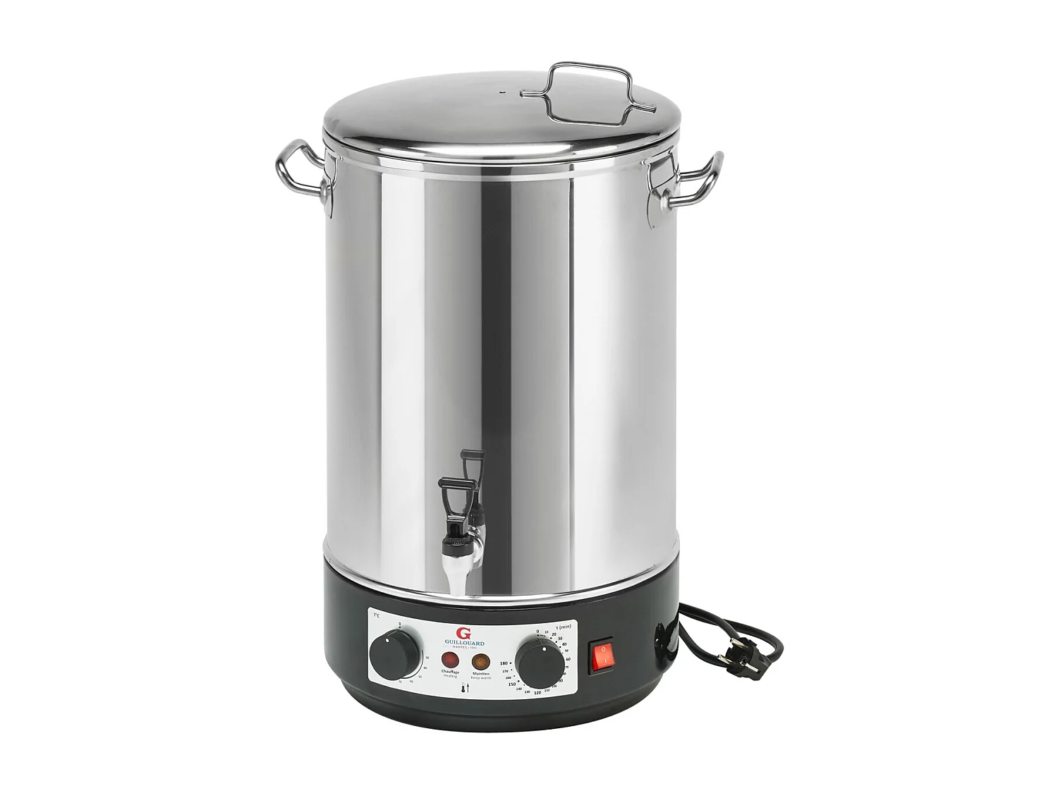 Stérilisateur électrique en inox 10 bocaux