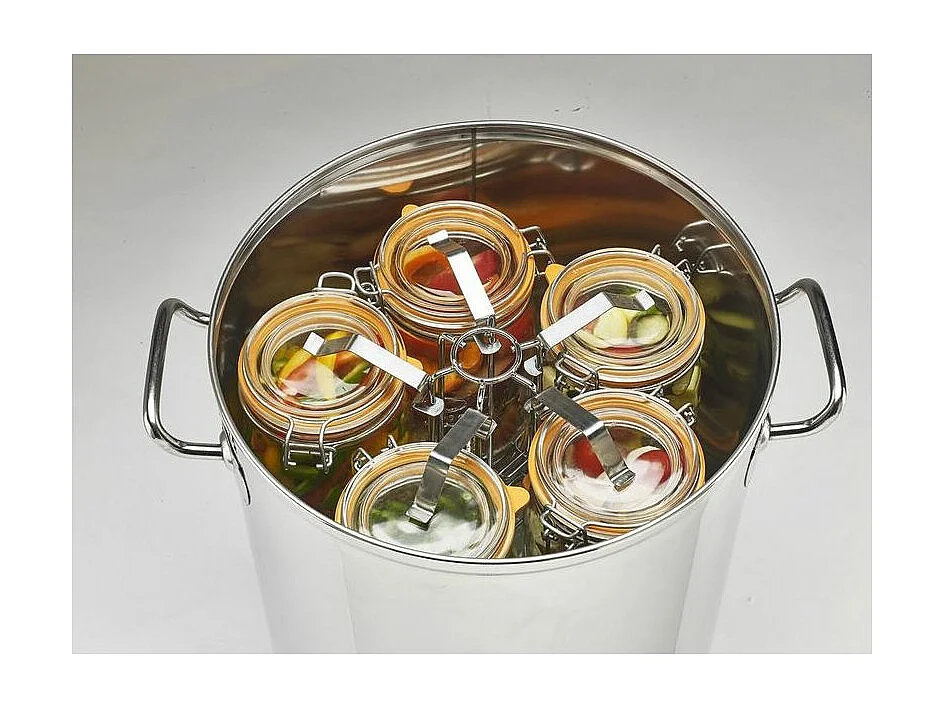 Stérilisateur électrique en inox 10 bocaux