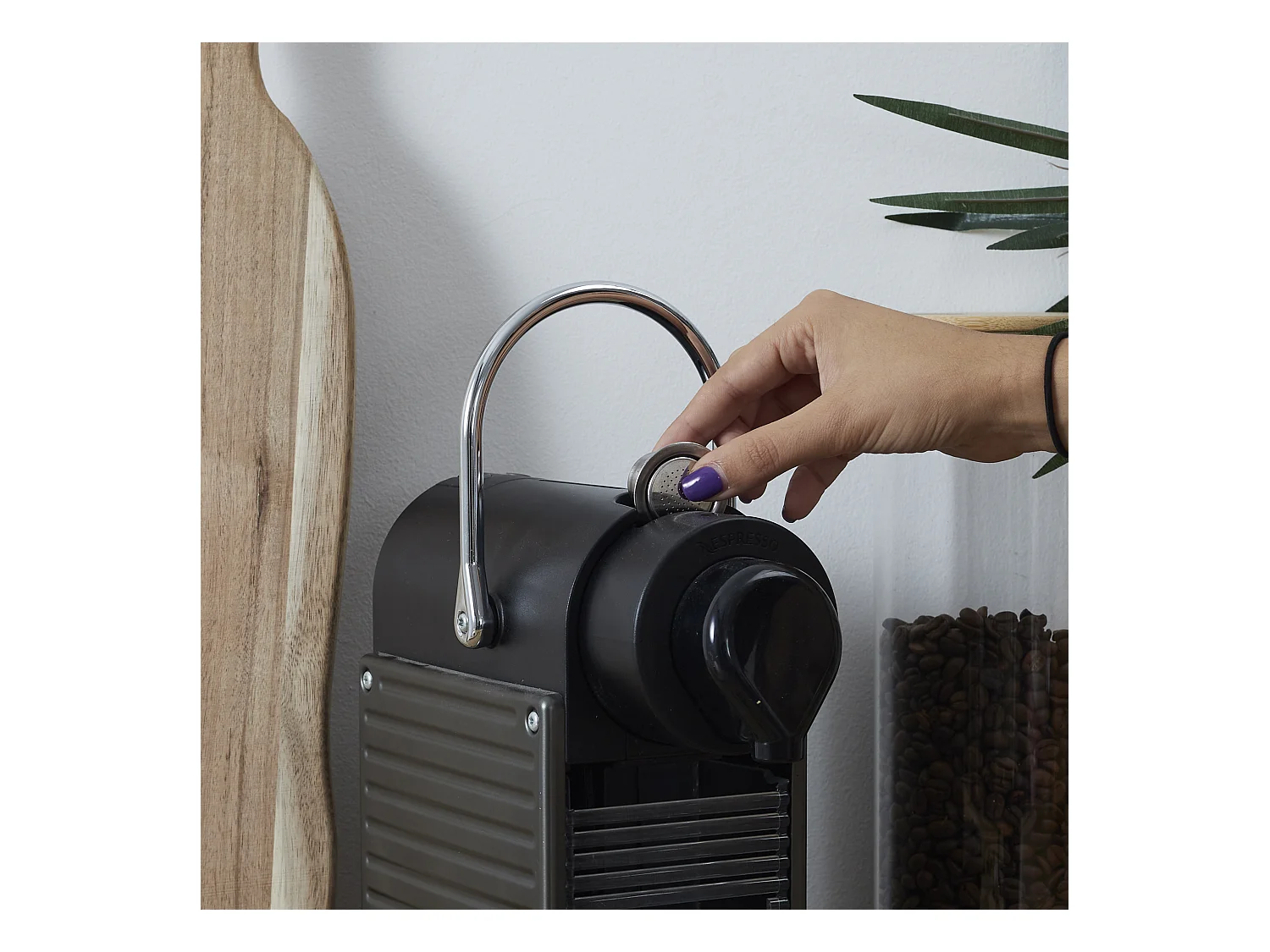 Capsule Reutilisable Acier Adapte Nespresso Argent