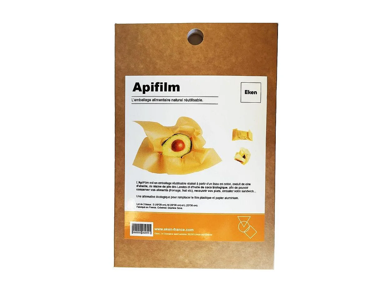 Film alimentaire réutilisable 3 tissus Apifilm