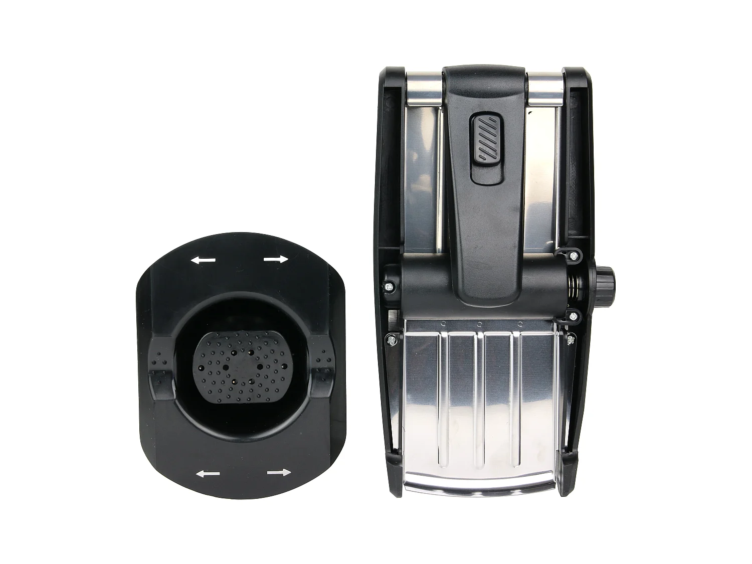 Mandoline Noir, Violet, Beige