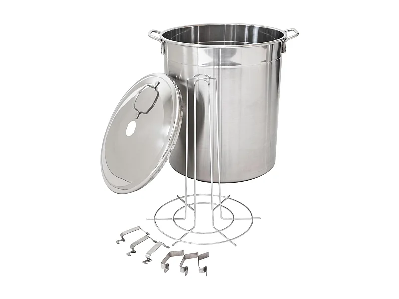 Sterilizzatore o pentola in acciaio inox Per 12 vasetti