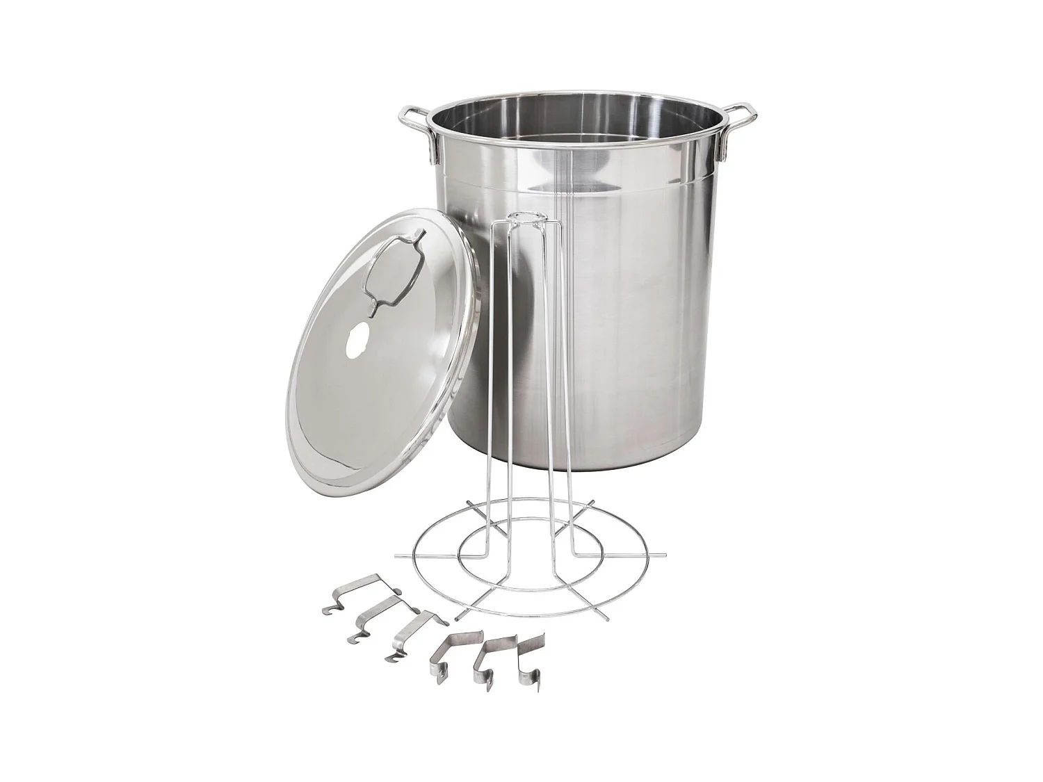 Stérilisateur ou faitout tout inox Pour 12 bocaux