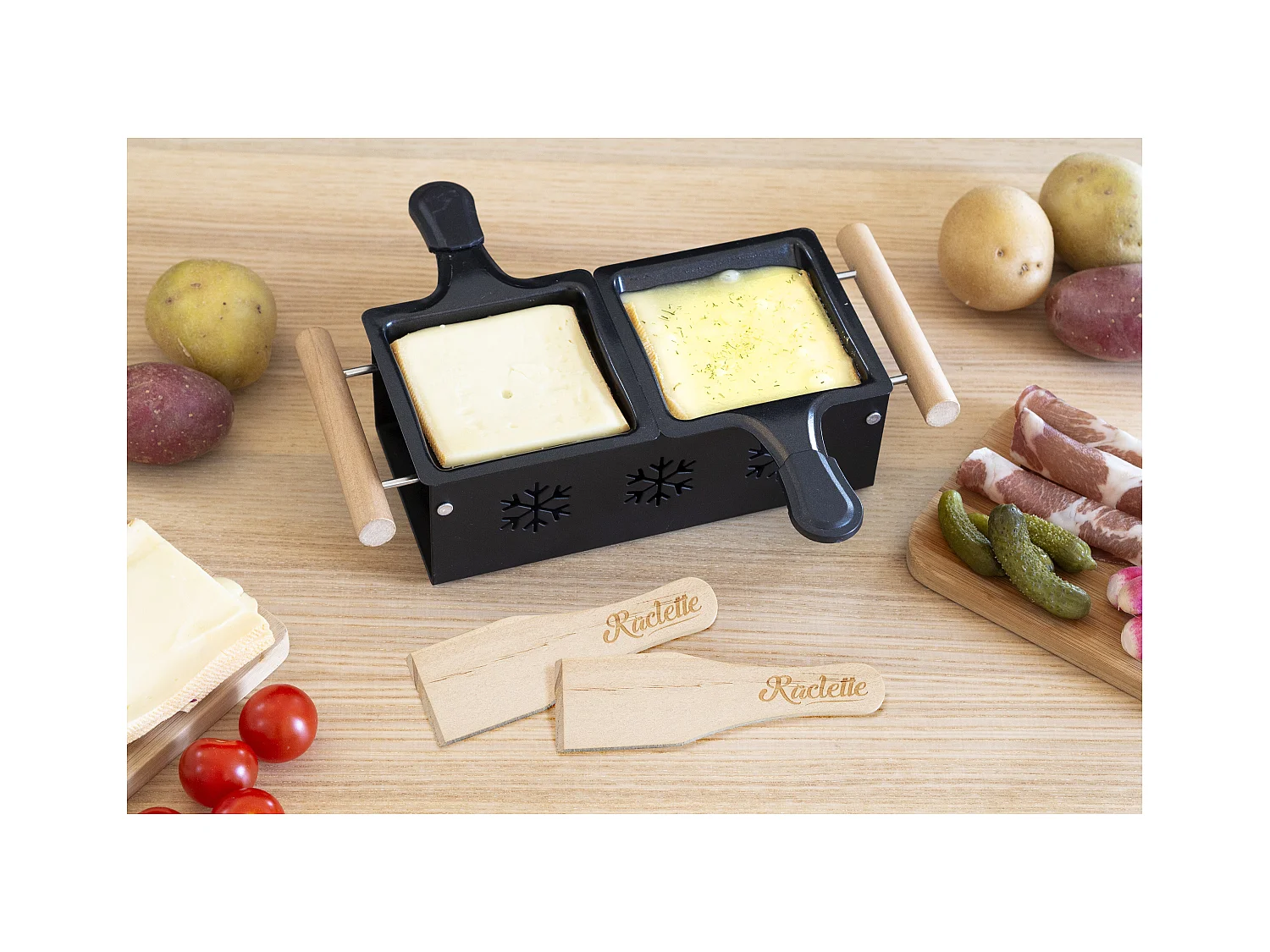 Raclette Duo de velas