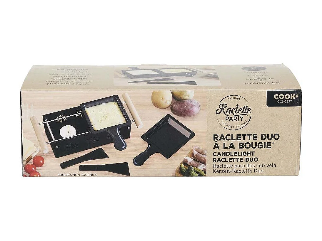 Raclette Duo de velas