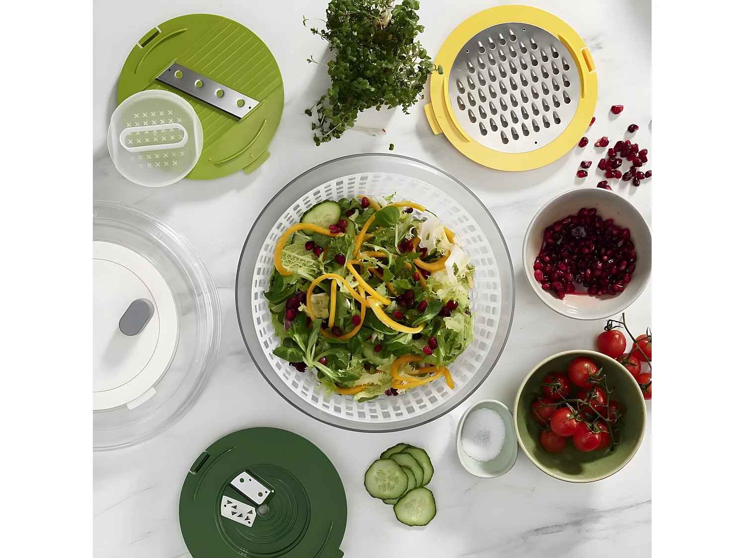 Salatschleuder "Multi Prep Set"